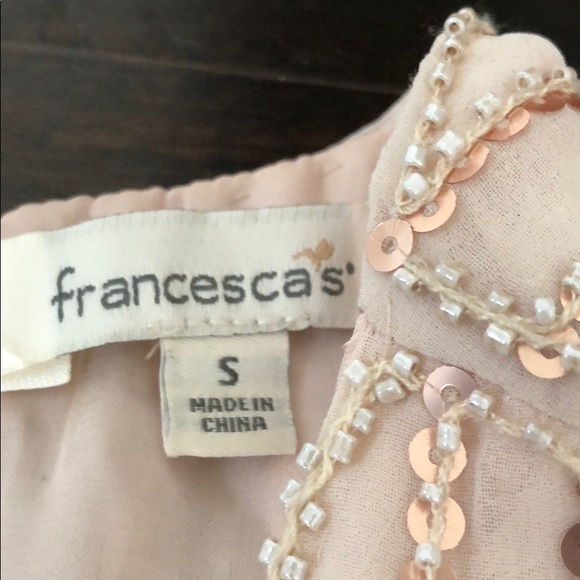 Francesca’s Sequin Tank Top - Picture 3 of 3